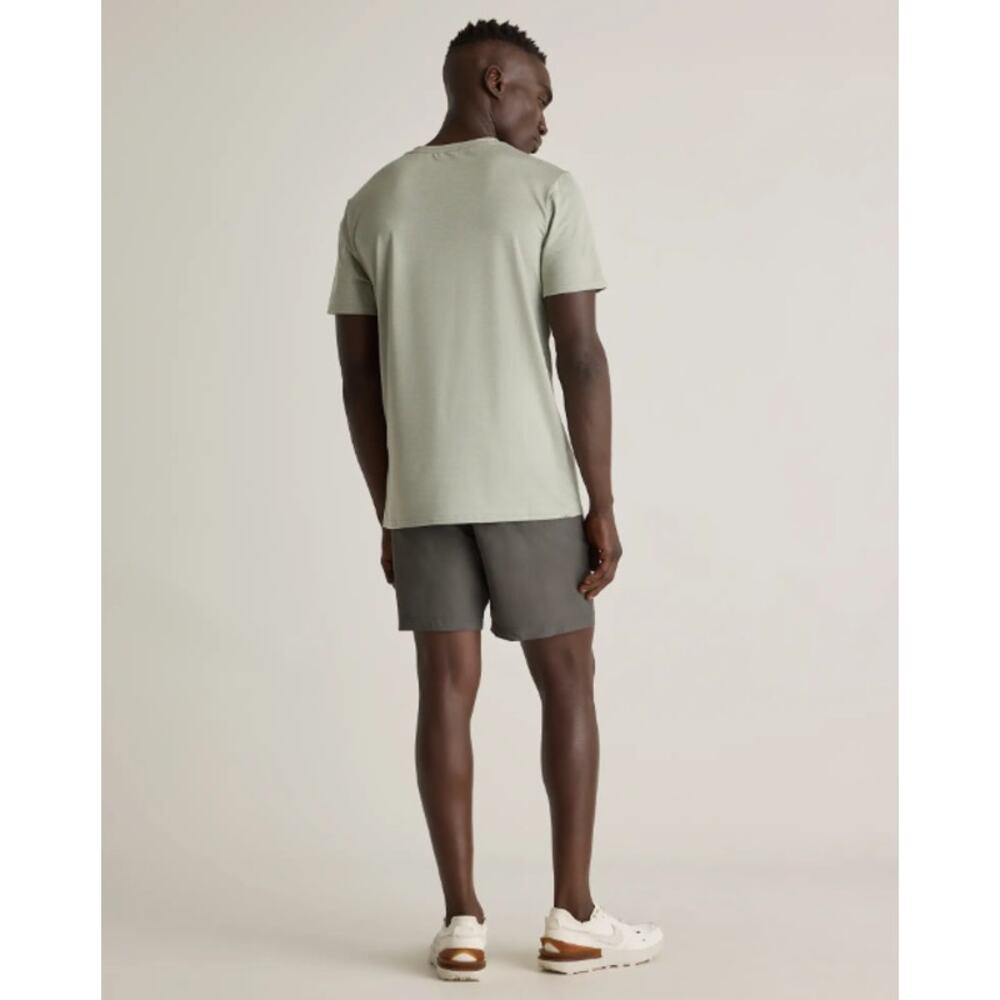 Quince Performance Tech Drawstring Shorts Green M… - image 2